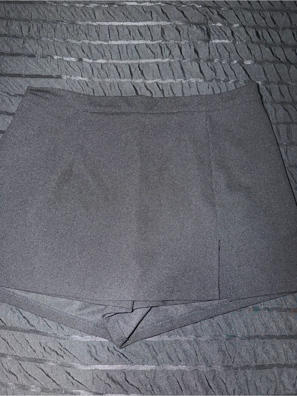 Women's Black Skort Shorts - Sleek Minimal Design